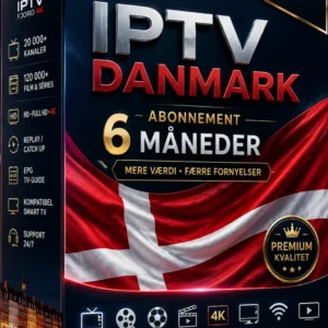 IPTV abonnement 6 måneder